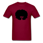 Afro Women - burgundy