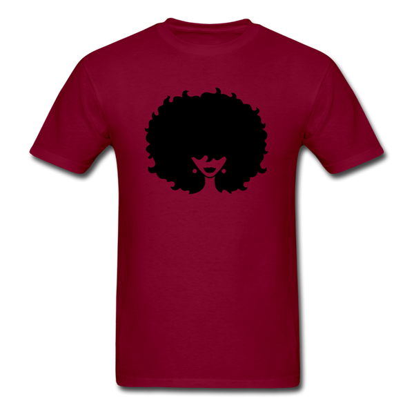 Afro Women - burgundy