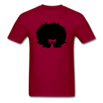 Afro Women - dark red
