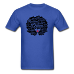 Afro Women - royal blue