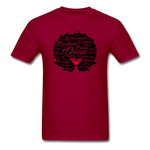 Afro Women - dark red