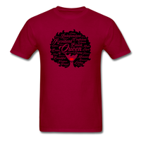 Afro Women - dark red