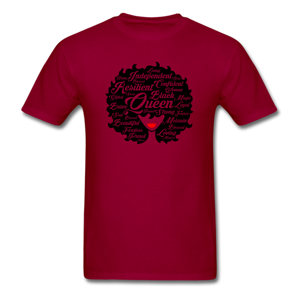 Afro Women - dark red
