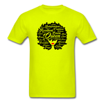 Afro Women - safety green