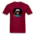 Afro Nurse - burgundy