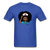 Afro Nurse - royal blue