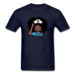 Afro Nurse - navy