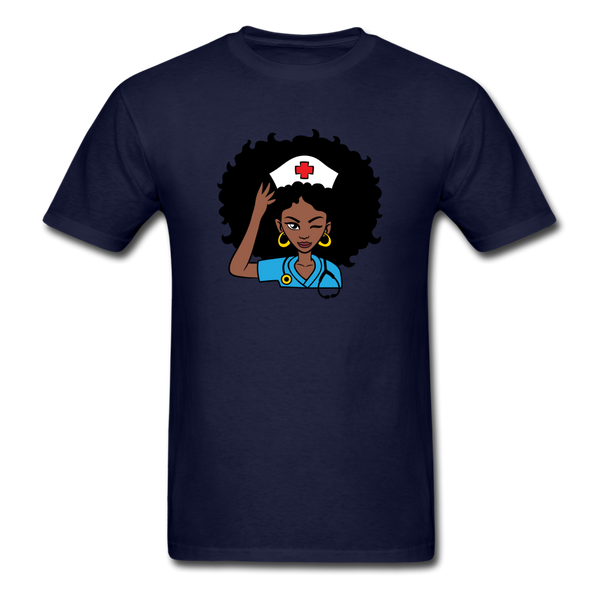Afro Nurse - navy