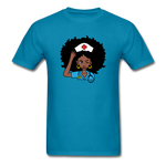 Afro Nurse - turquoise