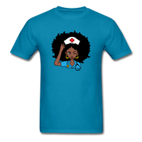 Afro Nurse - turquoise