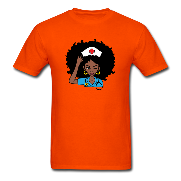 Afro Nurse - orange