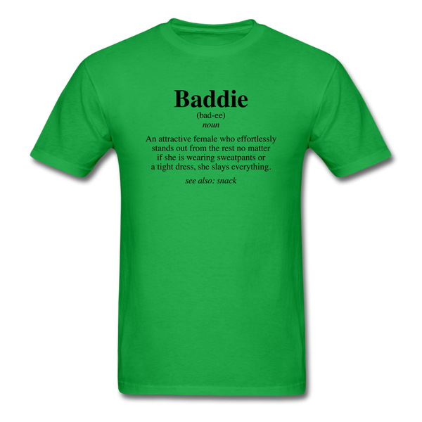 Baddie Definition - bright green