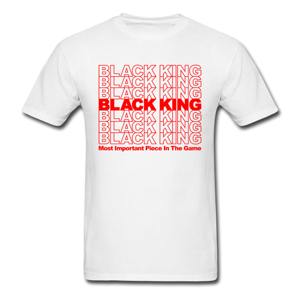 Black king - white