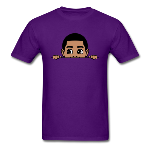 Peekaboo Boy - purple