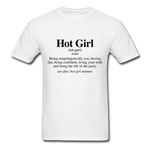 HOT GIRL SUMMER DEFINITION - white