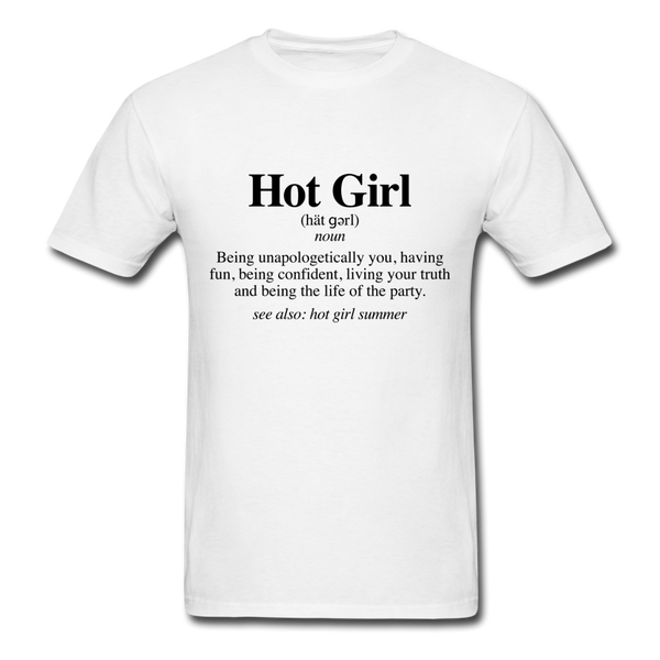 HOT GIRL SUMMER DEFINITION - white