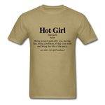 HOT GIRL SUMMER DEFINITION - khaki