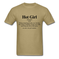 HOT GIRL SUMMER DEFINITION - khaki