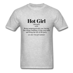 HOT GIRL SUMMER DEFINITION - heather gray