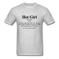 HOT GIRL SUMMER DEFINITION - heather gray