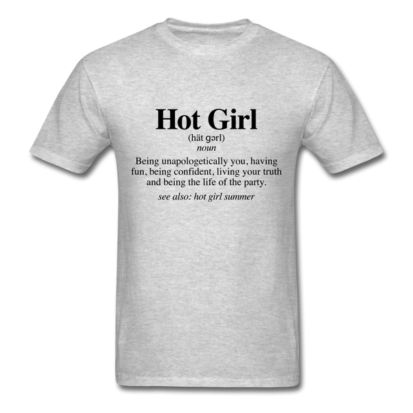 HOT GIRL SUMMER DEFINITION - heather gray