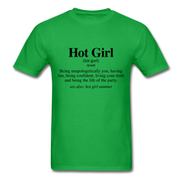 HOT GIRL SUMMER DEFINITION - bright green