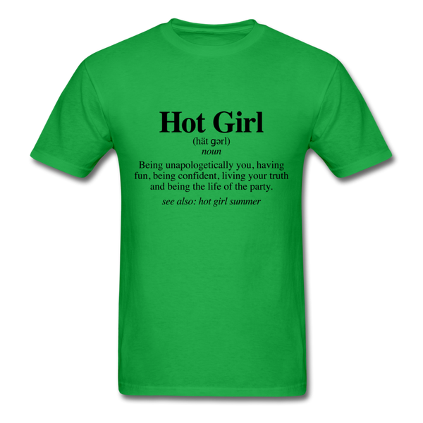 HOT GIRL SUMMER DEFINITION - bright green
