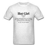 HOT GIRL SUMMER DEFINITION - light heather gray