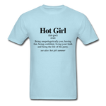 HOT GIRL SUMMER DEFINITION - powder blue