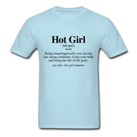 HOT GIRL SUMMER DEFINITION - powder blue