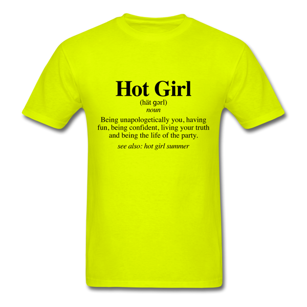 HOT GIRL SUMMER DEFINITION - safety green