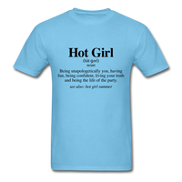 HOT GIRL SUMMER DEFINITION - aquatic blue
