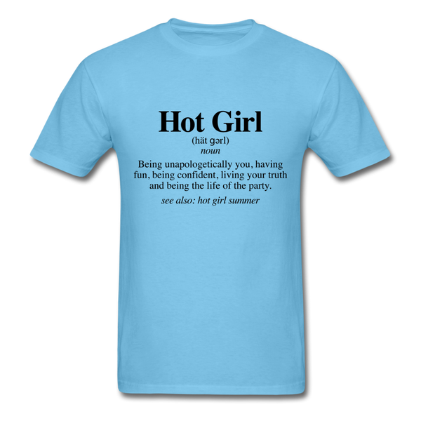 HOT GIRL SUMMER DEFINITION - aquatic blue