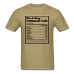 Black King Nutritional Facts - khaki
