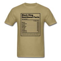 Black King Nutritional Facts - khaki