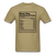 Black King Nutritional Facts - khaki