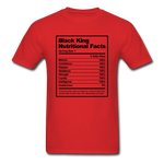Black King Nutritional Facts - red