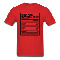 Black King Nutritional Facts - red