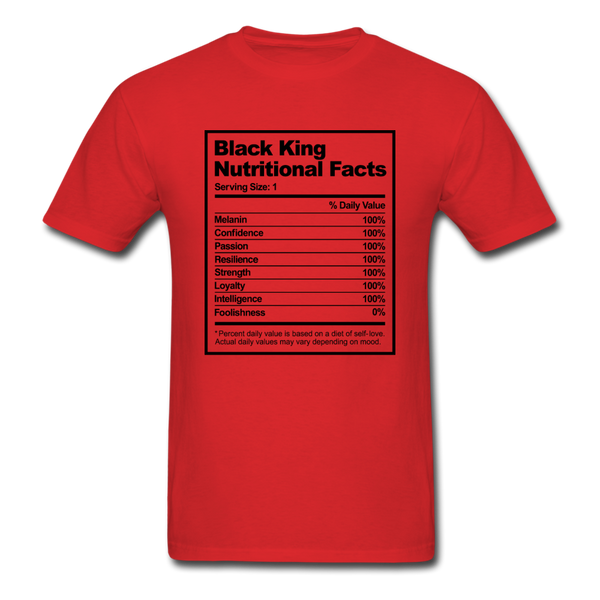 Black King Nutritional Facts - red