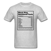 Black King Nutritional Facts - heather gray