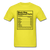 Black King Nutritional Facts - yellow