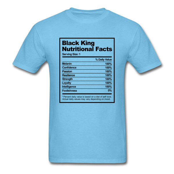 Black King Nutritional Facts - aquatic blue