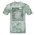 Black King Nutritional Facts - military green tie dye