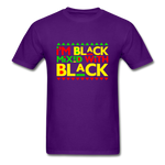 IM BLACK MIXED WITH BLACK - purple