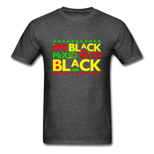 IM BLACK MIXED WITH BLACK - heather black