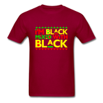 IM BLACK MIXED WITH BLACK - dark red