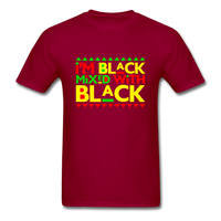 IM BLACK MIXED WITH BLACK - dark red