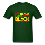 IM BLACK MIXED WITH BLACK - forest green