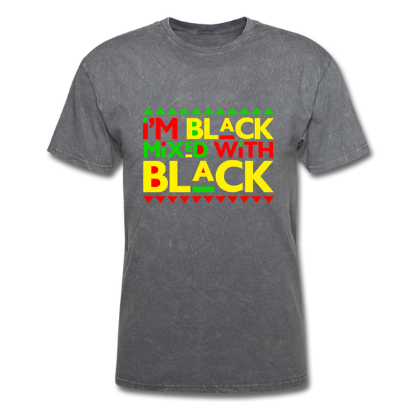 IM BLACK MIXED WITH BLACK - mineral charcoal gray