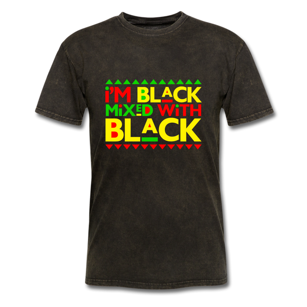 IM BLACK MIXED WITH BLACK - mineral black